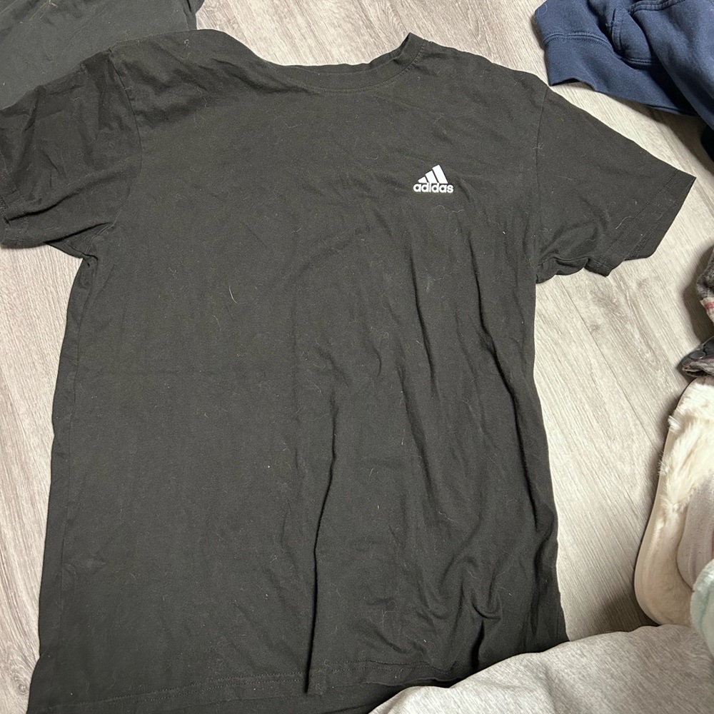 Adidas Men's Black T-Shirt